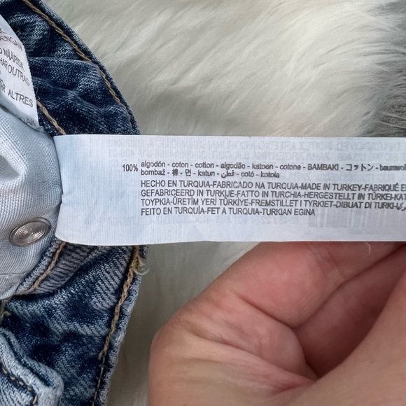 Zara High Waist Full Length Wide Leg Jeans - Picture 10 of 10